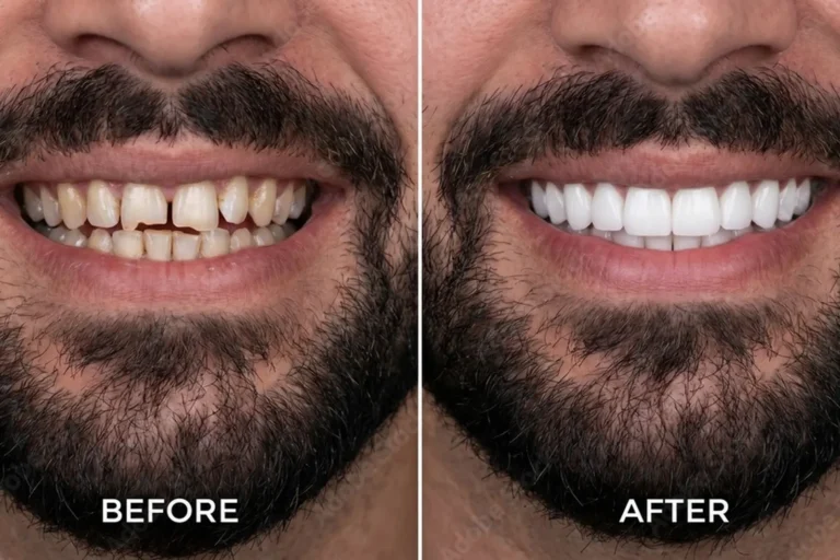 Cosmetic Dentistry Smile Makeover Before and After